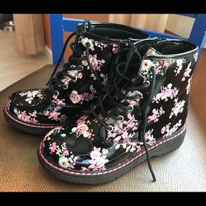 Girls Children’s Place Floral Boots 13